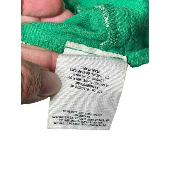 Anthropologie Cartonnier Rose‎ Point Green Floral Lace Overlay Shorts Sz 6 - Picture 10 of 12